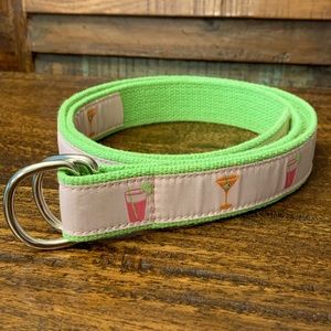 Douglas Paquette Belt - Cocktails! - Size Medium